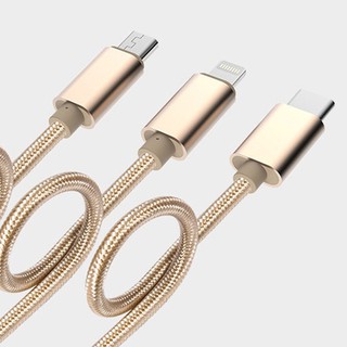 CÁP SẠC HOCO X2 3 ĐẦU MICRO+ IPHONE+ TYPE C