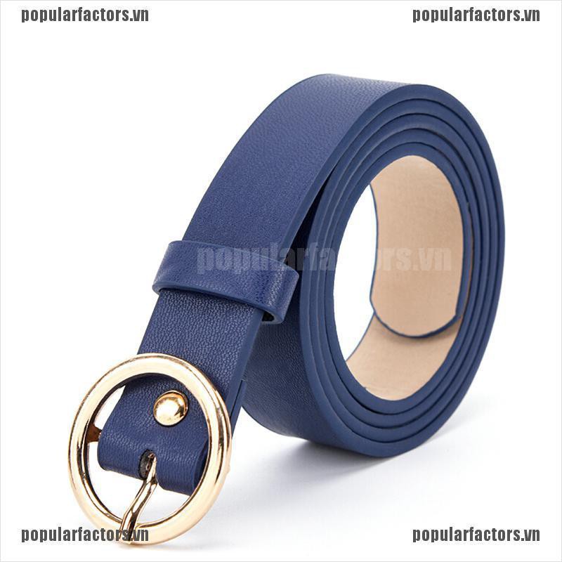 Thắt Lưng Khóa Tròn Kim Loại Phong Cách Boho Cho Nữ