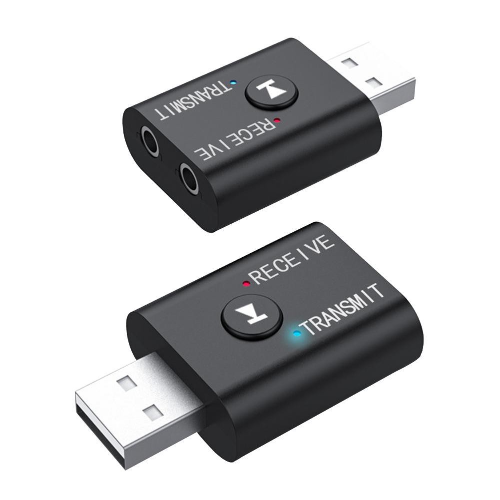 USB bluetooth 5.0 không dây hai chiều cho laptop PC ô tô phát nhạc