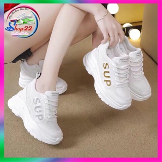 Giày thể thao nữ Sup độn đế tăng chiều cao cực đẹp