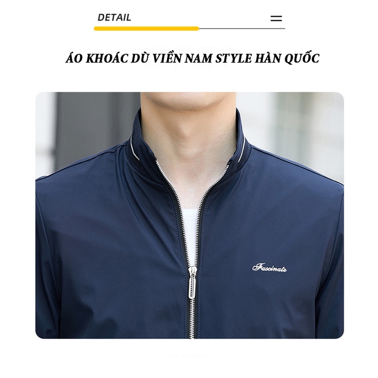 Aó Khoá Dù Viền Cao Cấp