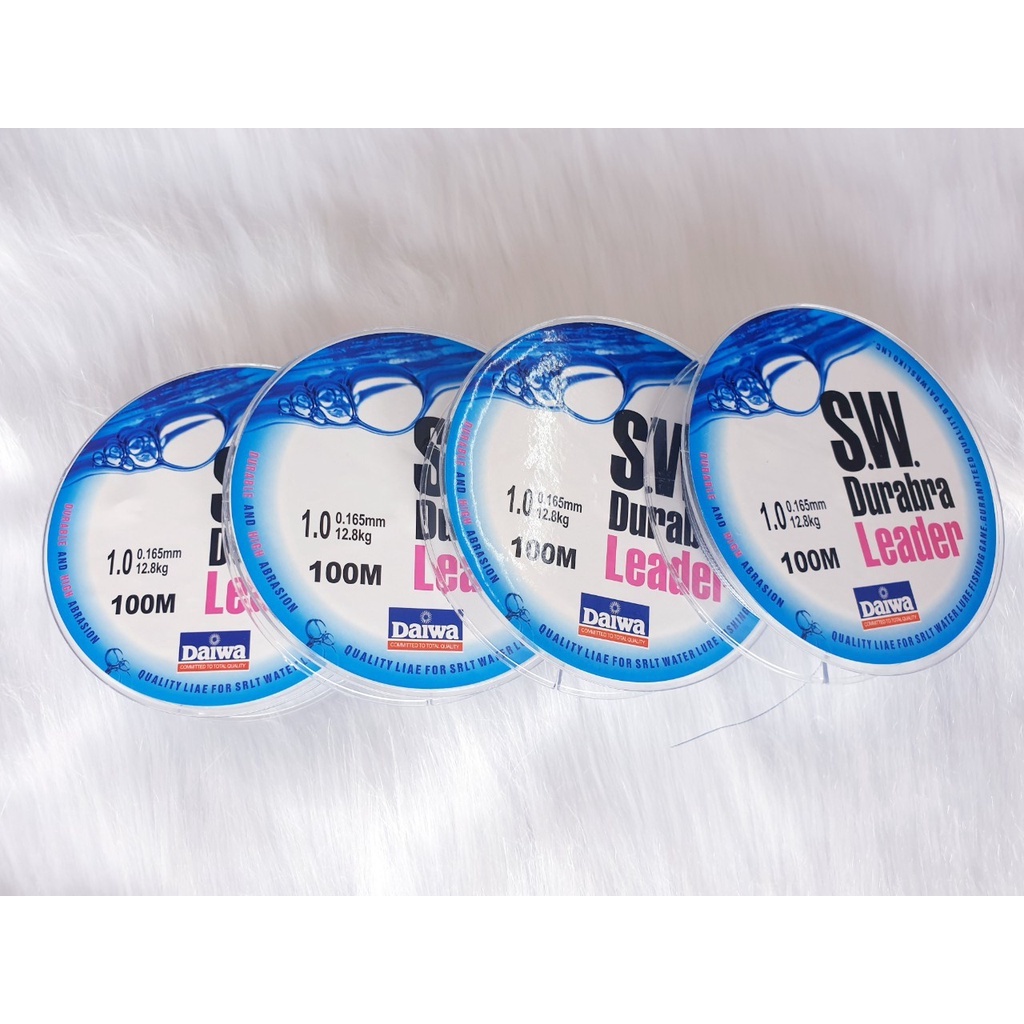 Dây Dù Câu Cá Siêu Bền DAIWA SW Durabra Nhật Bản dài 100m - Cước Dù Câu Cá Cao Cấp