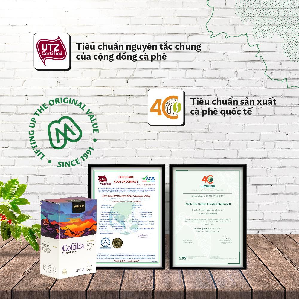 Combo 2 Hộp Cà phê hòa tan 3in1 Mitix vị nhẹ hộp 216g (18gx12 gói), công nghệ sấy lạnh