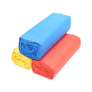 Lốc 3 cuộn túi rác màu