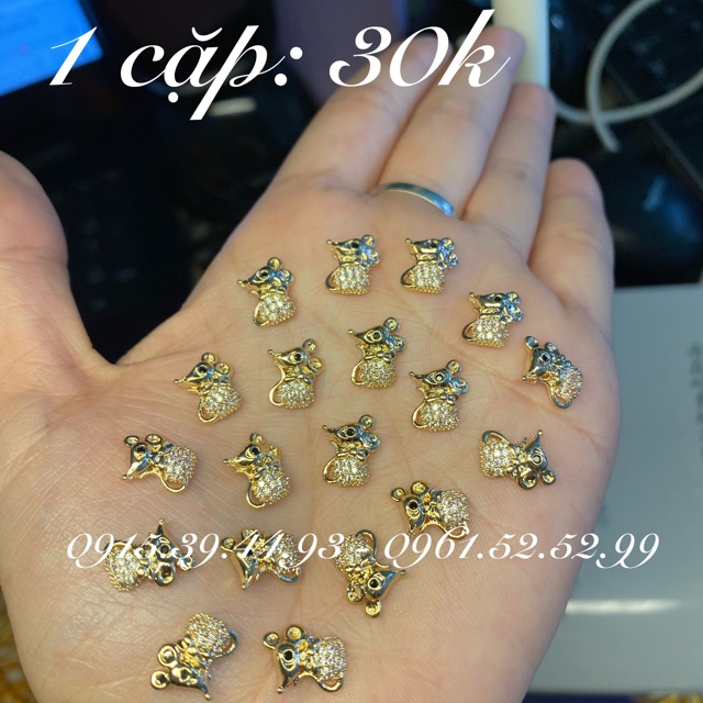 Charm chuột 04 ( giá sp là 2 cái )