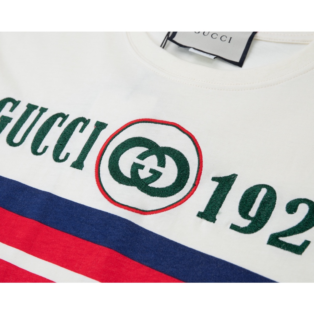 Áo thun nam thời trang cao cấp GUCCI GG GC chất liệu thoáng mát, phong cách trẻ trung, cá tính