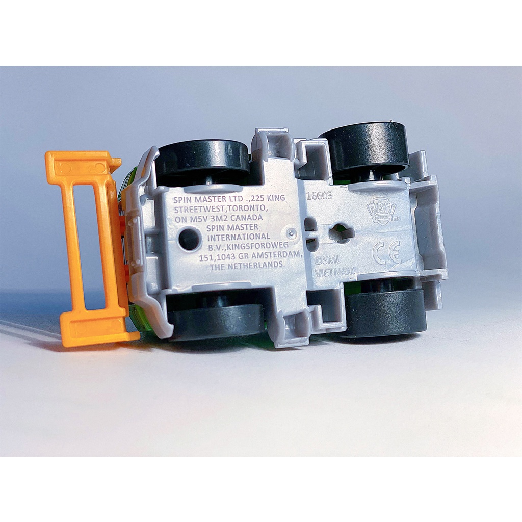 Mô hình xe chó cứu hộ Rocky chức năng nâng hạ - Đội chó cứu hộ Paw Patrol - Hàng chính hãng