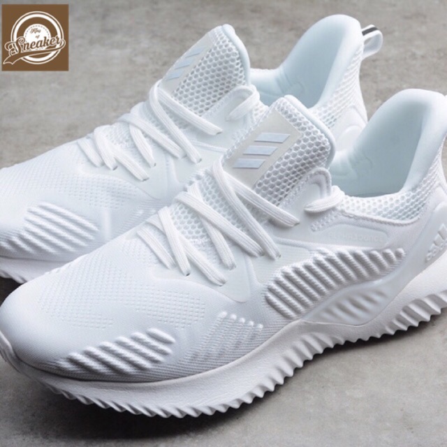 NEW- | Bán Chạy | Giầu Alphabounce Beyond white trắng thể thao thời trang nam nữ đi chơi phố KHO Xịn Nhẩt 2021 $ ! `