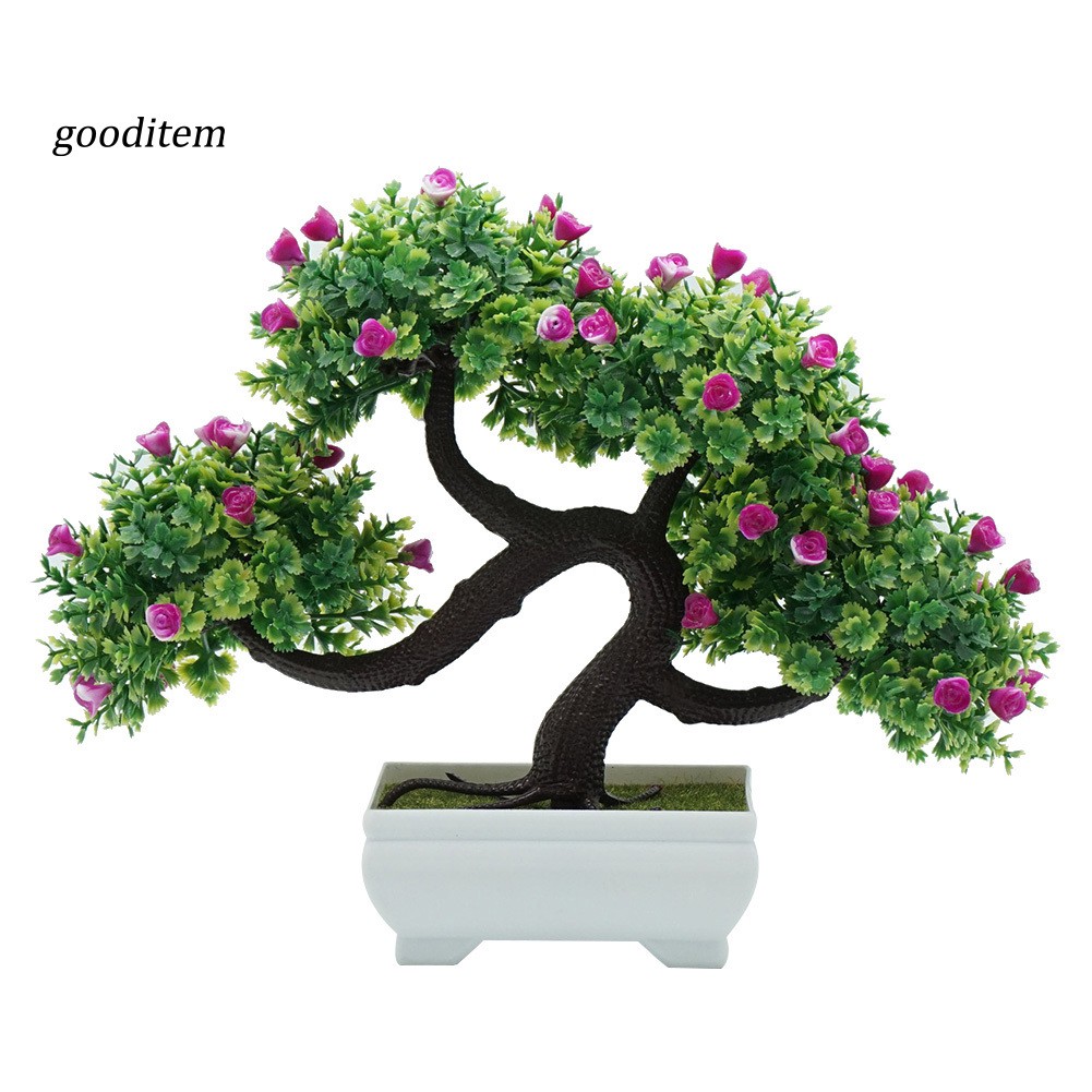 Cây bonsai giả trang trí không gian xanh