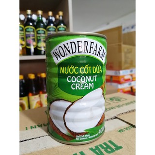 Nước cốt dừa Wonderfarm 400ml