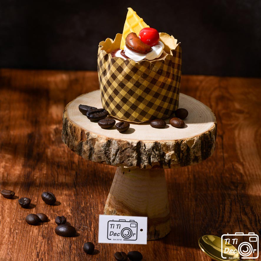Cakestand 1 chân trang trí bánh ngọt, bánh các loại, chụp hình sản phẩm - TiTi Decor