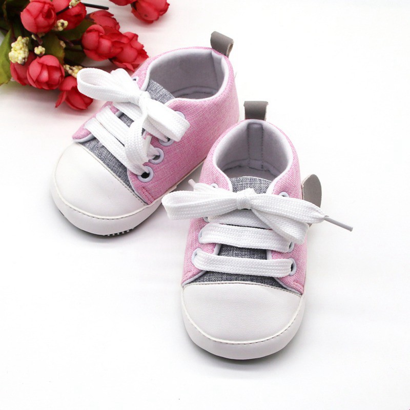 Giày cotton đế mềm chống trượt cho bé tập đi
