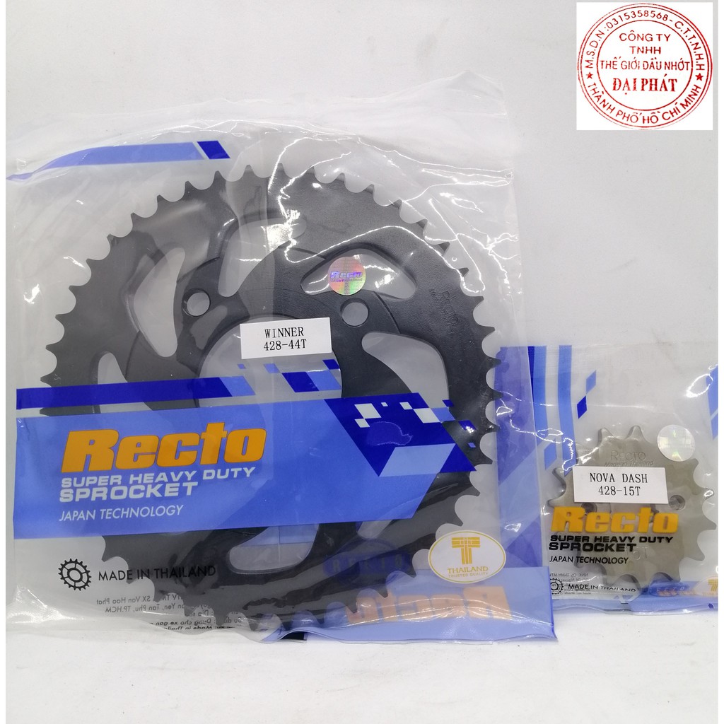 Nhông dĩa Recto dành cho Winner/Sonic (Hàng chính hãng)
