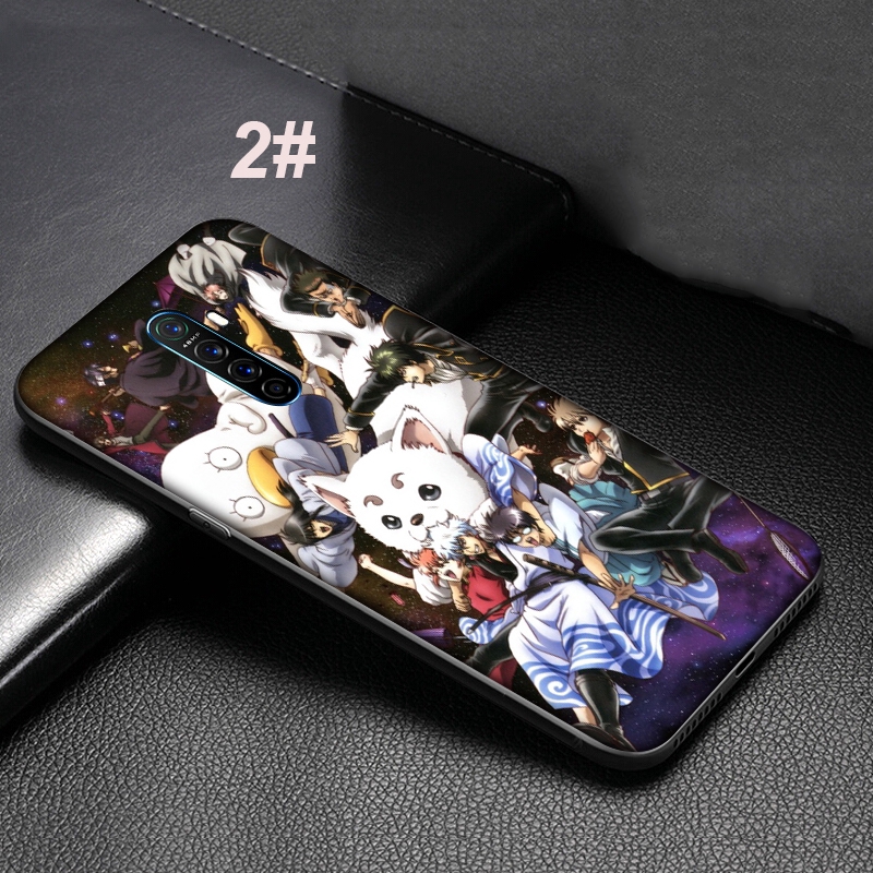 Ốp điện thoại mềm hình YX38 Gintama Anime cho OPPO Realme 6 C2 C3 5s A10 X2 A92 A72 A52 A8 A31 A91 F15 Pro