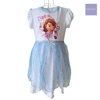 ĐẦM CÔNG CHÚA SOFIA CHO BÉ - MẪU XANH