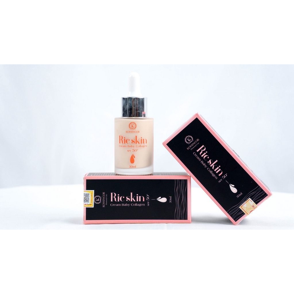 [Chính Hãng] Kem nền Ric Skin Kohinoor 200ml