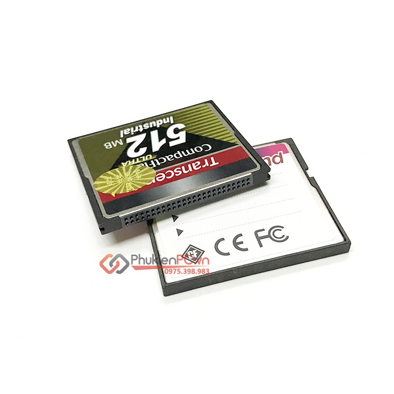 Thẻ nhớ CF Card Transcend Industrial công nghiệp 512MB