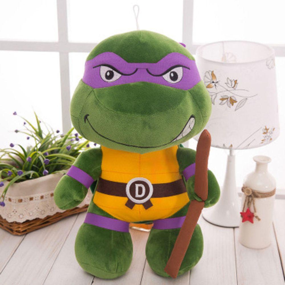 Đồ chơi nhồi bông Ninja Rùa Mikey 25 / 35cm Mềm Mại Đáng Yêu