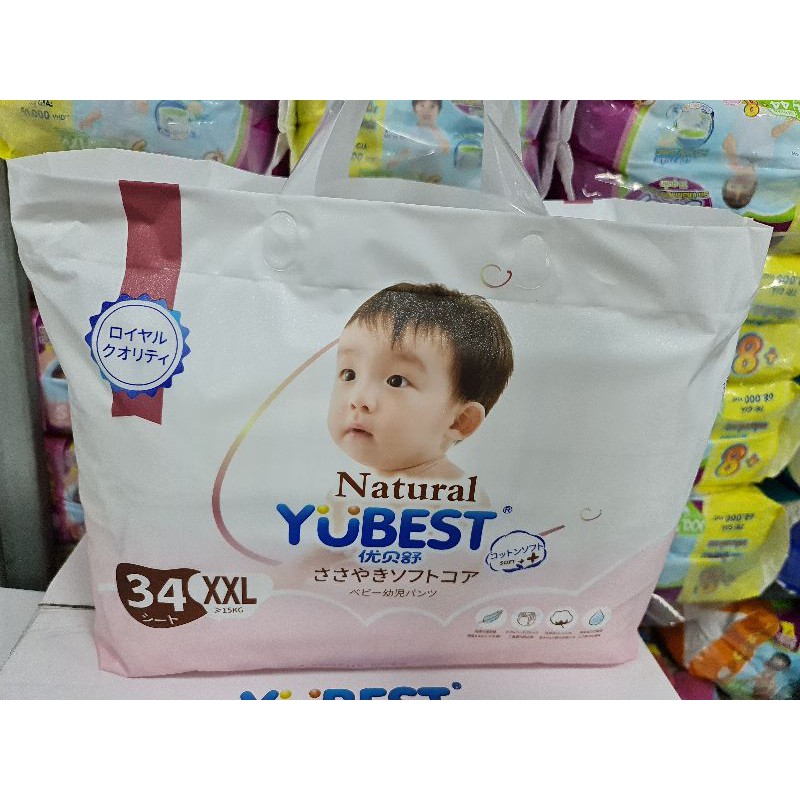 Bỉm Yubest angel dán/quần nội địa Trung S90/M84/L78/XL72