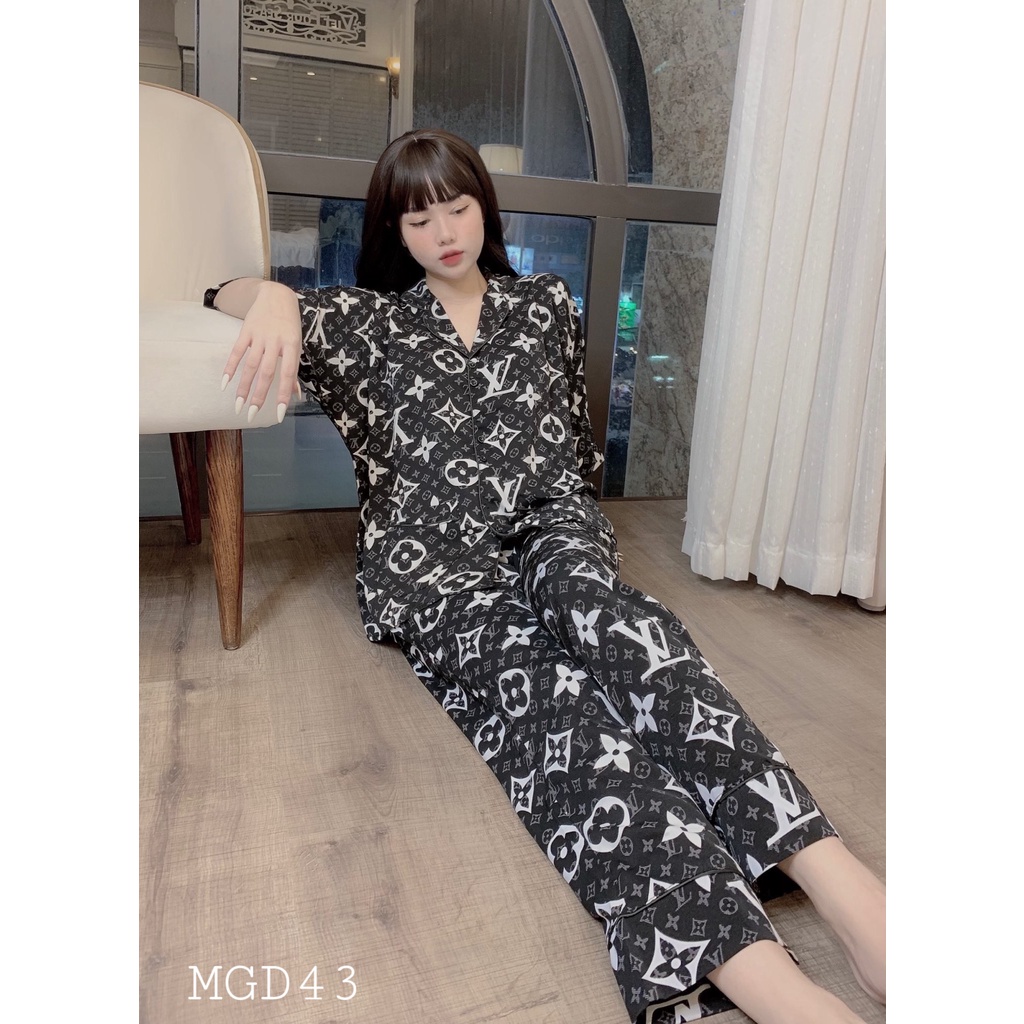 Bộ Pijama Nữ Lụa Mặc Nhà - Đồ Bộ Nữ Sang Đẹp, Mềm Mát Quần Áo Ngủ Cao Cấp | BigBuy360 - bigbuy360.vn