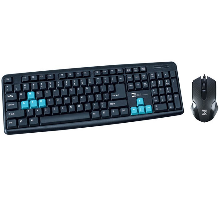 Combo bàn phím-chuột R8-1901 USB - | BigBuy360 - bigbuy360.vn