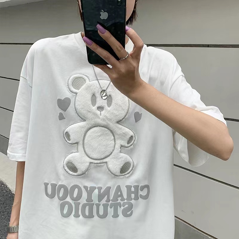 áo phông nữ form rộng áo thun tay ngắn tay lỡ đẹp unisex dáng rộng phong cách hàn quốc