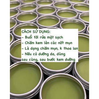 Kem chấm mụn tràm trà HANDMADE