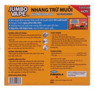 Nhang muỗi Jumbo vape