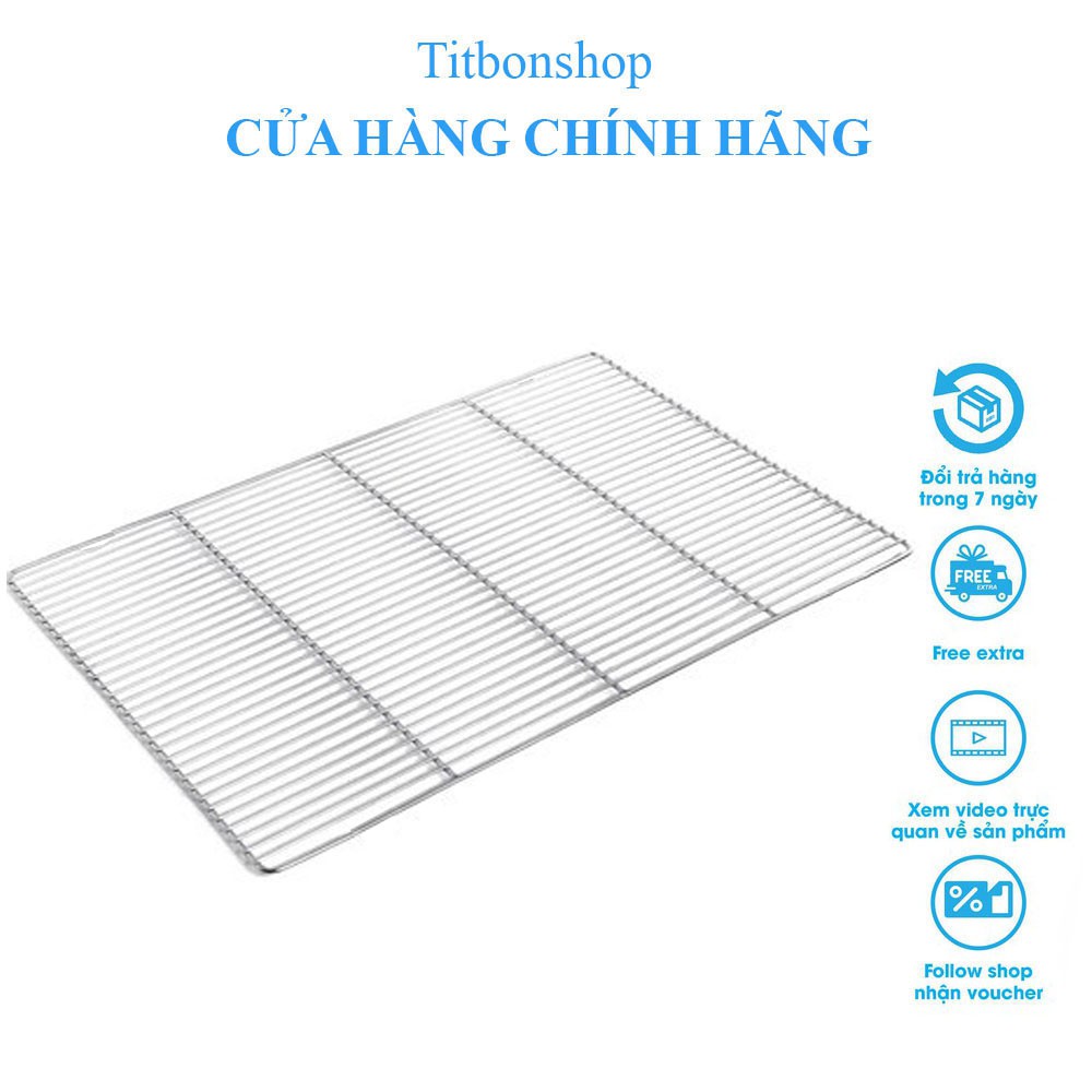 Vỉ nướng thịt TBS chuyên dùng cho bếp nâng hạ vỉ,bếp xoay tay chất liệu inox cao cấp đảm bảo an toàn cho người sử dụng