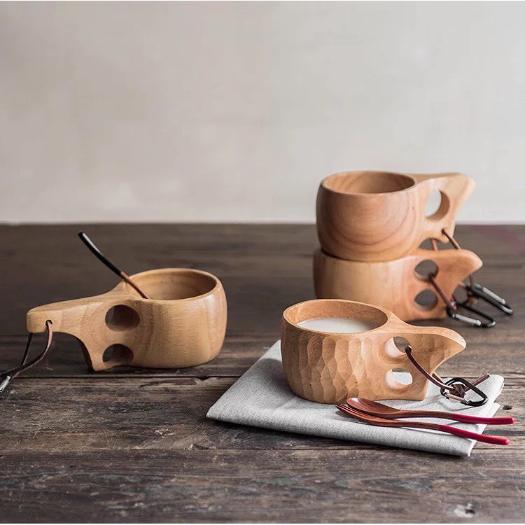 Cốc gỗ kuksa