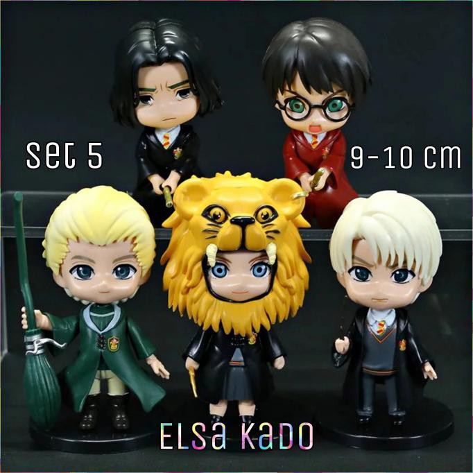 Set 5 Mô Hình Tàu Trong Phim Harry Potter Độc Đáo