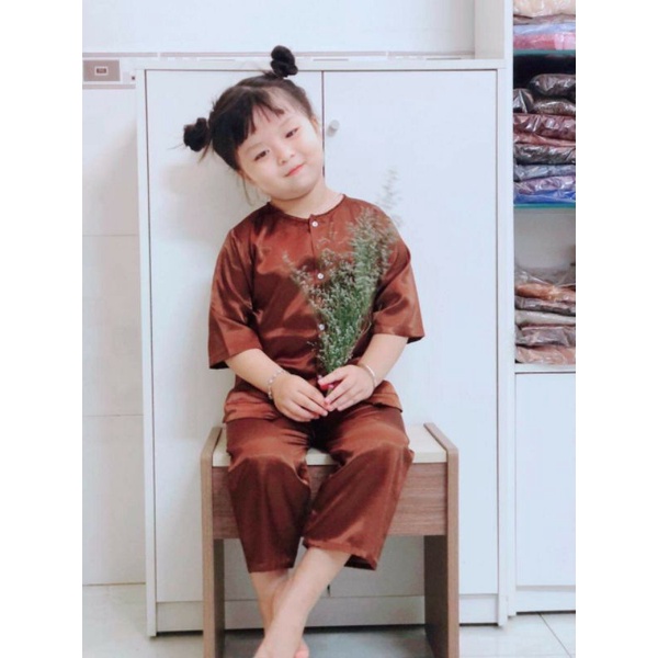 Bộ bà ba dễ thương bé trai bé gái size 8-45kg / Bà ba cho bé