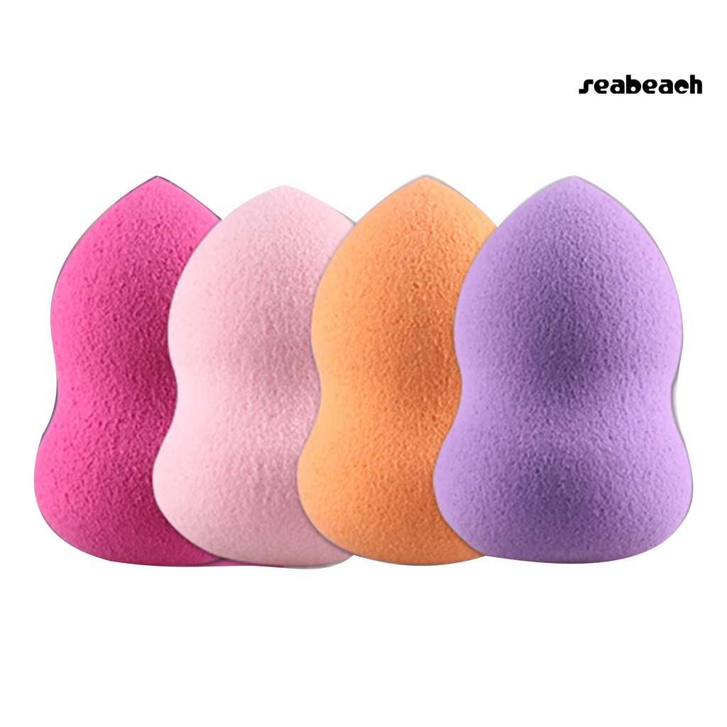 4Pcs Gourd Drop Shape Wet Dry Dual Use Sponge Powder Puff Beauty Makeup Tool | BigBuy360 - bigbuy360.vn