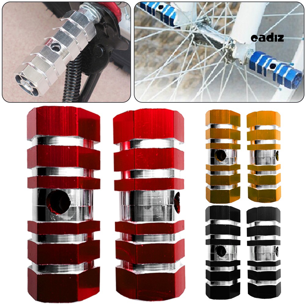 1 Cặp gác chân cho xe đạp bằng hợp kim nhôm