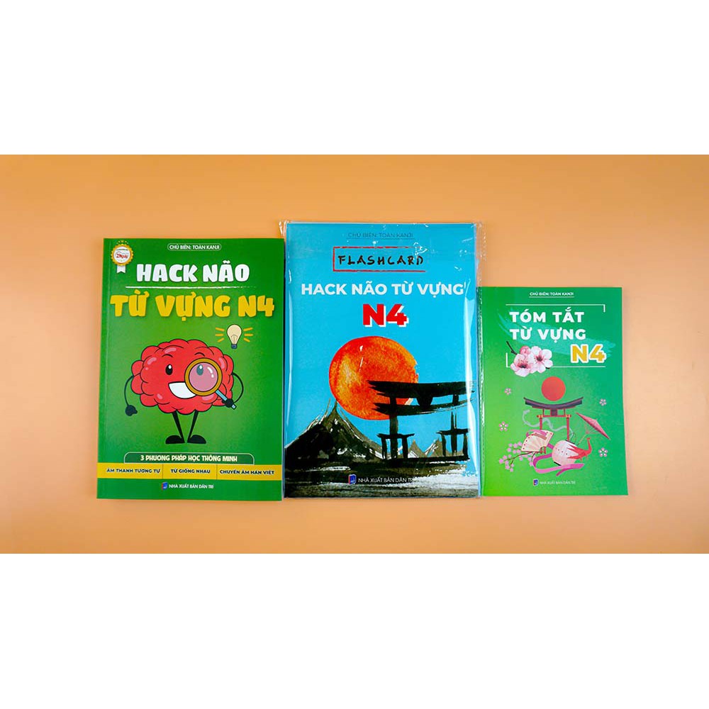 Sách Tiếng Nhật - Hack Não Từ Vựng N4 - 3 Phương Pháp Học Nhanh