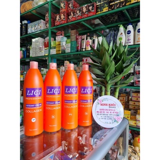 Oxi trợ nhuộm lici collagen 1000ml