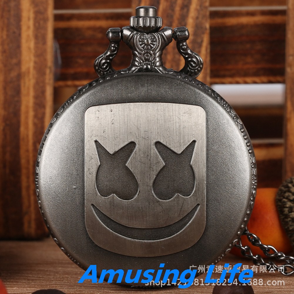 Quartz Pocket Watch Retro Mới Lớn Đồng Hồ Bỏ Túi Marshmallow Mặt Nạ Họa Tiết Đồng Nhiều Màu Cung Cấp Thương Mại Nước Ngo | BigBuy360 - bigbuy360.vn