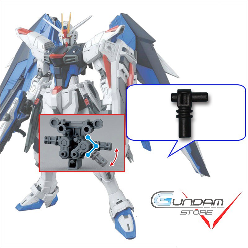 Part J4 Kim Loại Gundam MG Freedom / Justice / Providence / Eclipse (1 Cặp) Đồ Chơi Mô Hình Lắp Ráp Anime