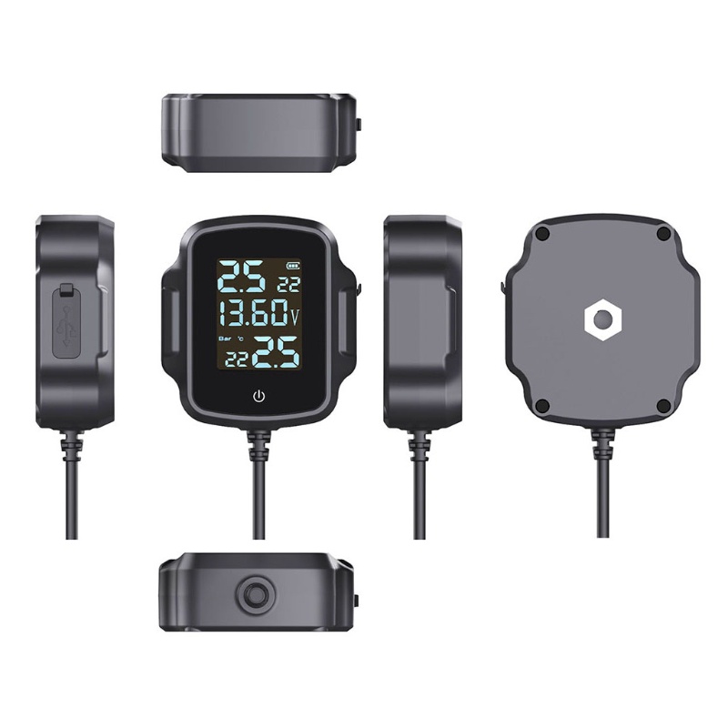 Thiết Bị Theo Dõi Áp Suất Lốp Xe Máy QC 3.0 USB