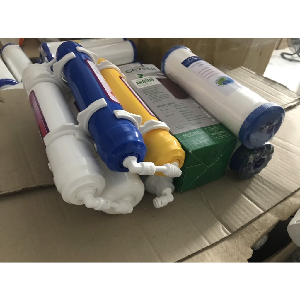 TRọn Bộ 8 lõi máy lọc nước Nano Geyser dùng thay thế cho máy loc tk8