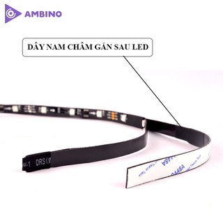 Bộ Led dán cạnh bàn 2m Ambino Black