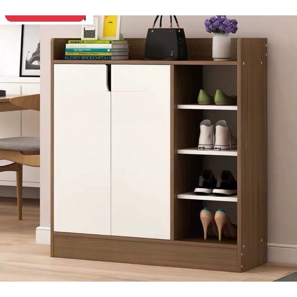 Tủ Giày - Kệ dép KHOÉT CỬA Đa Năng Phong Cách Hiện Đai