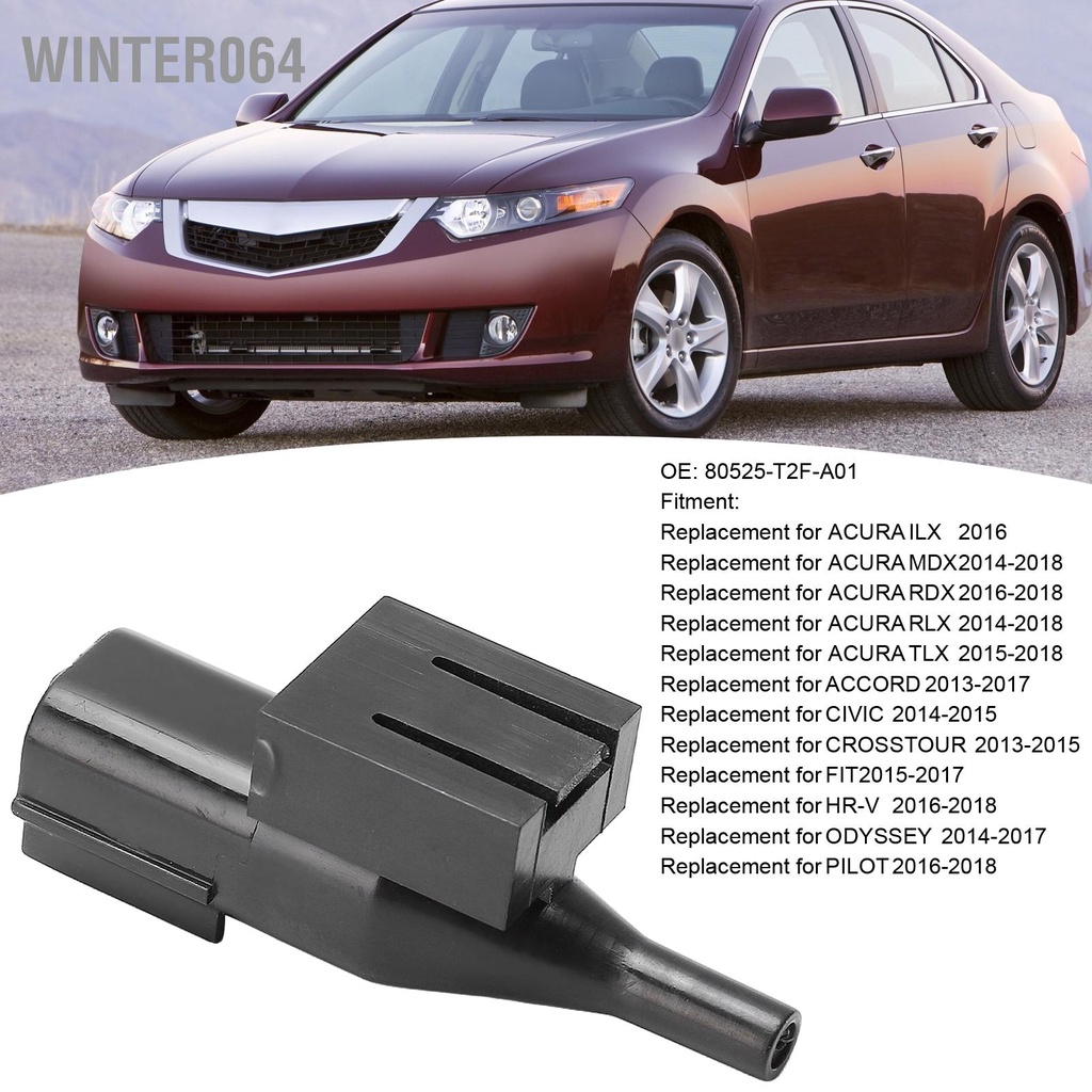 Winter064 Cảm biến nhiệt độ không khí xung quanh bên ngoài ô tô 80525 ‑ T2F A01 Thay thế cho ACURA ILX MDX RDX RLX TLX