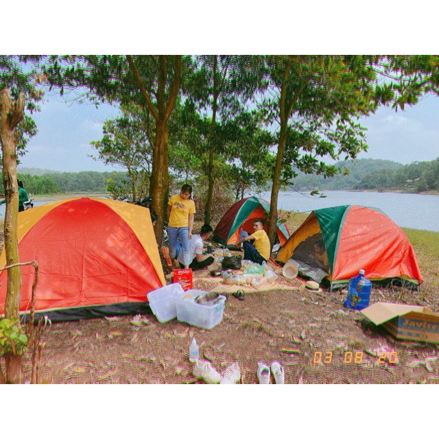 [Freeship Xtra] Lều Cắm Trại 4 Người (2 lớp) chống nước chống nóng | BigBuy360 - bigbuy360.vn