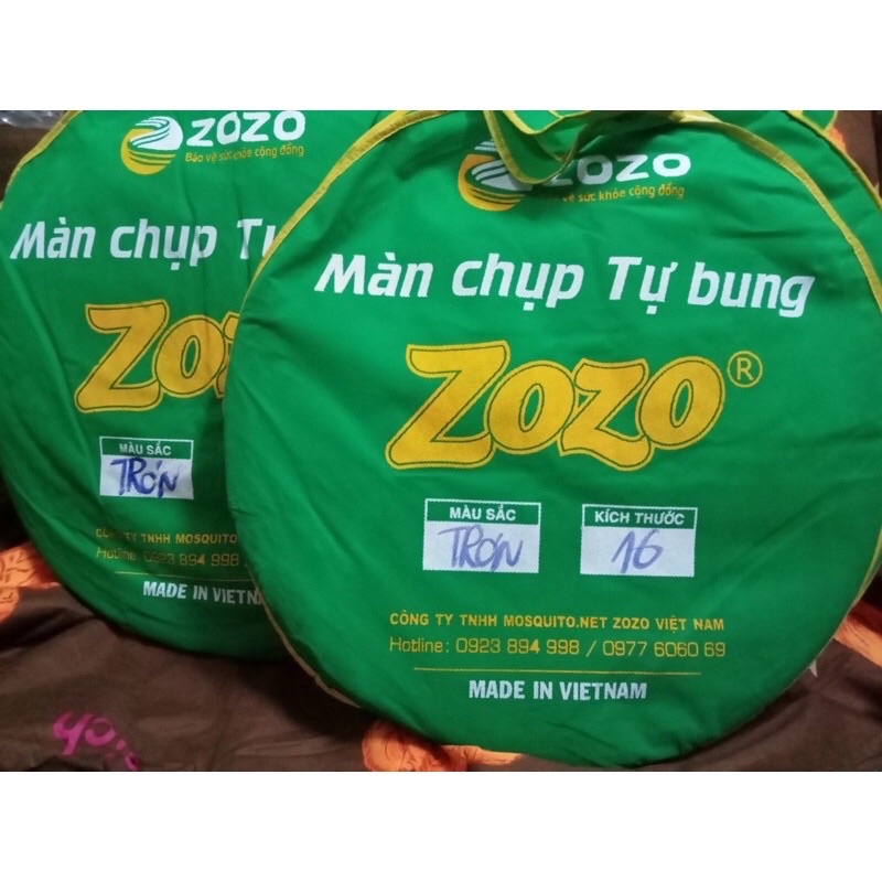 Màn chụp tự bung gấp gọn ZoZo đủ kích thước