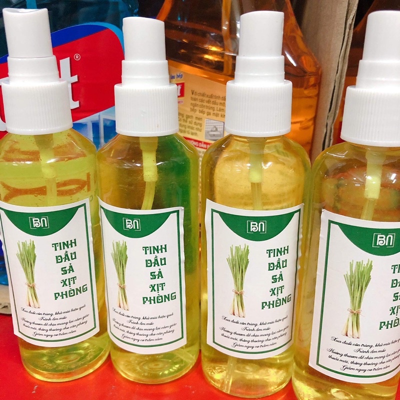 Tinh dầu xả xịt phòng