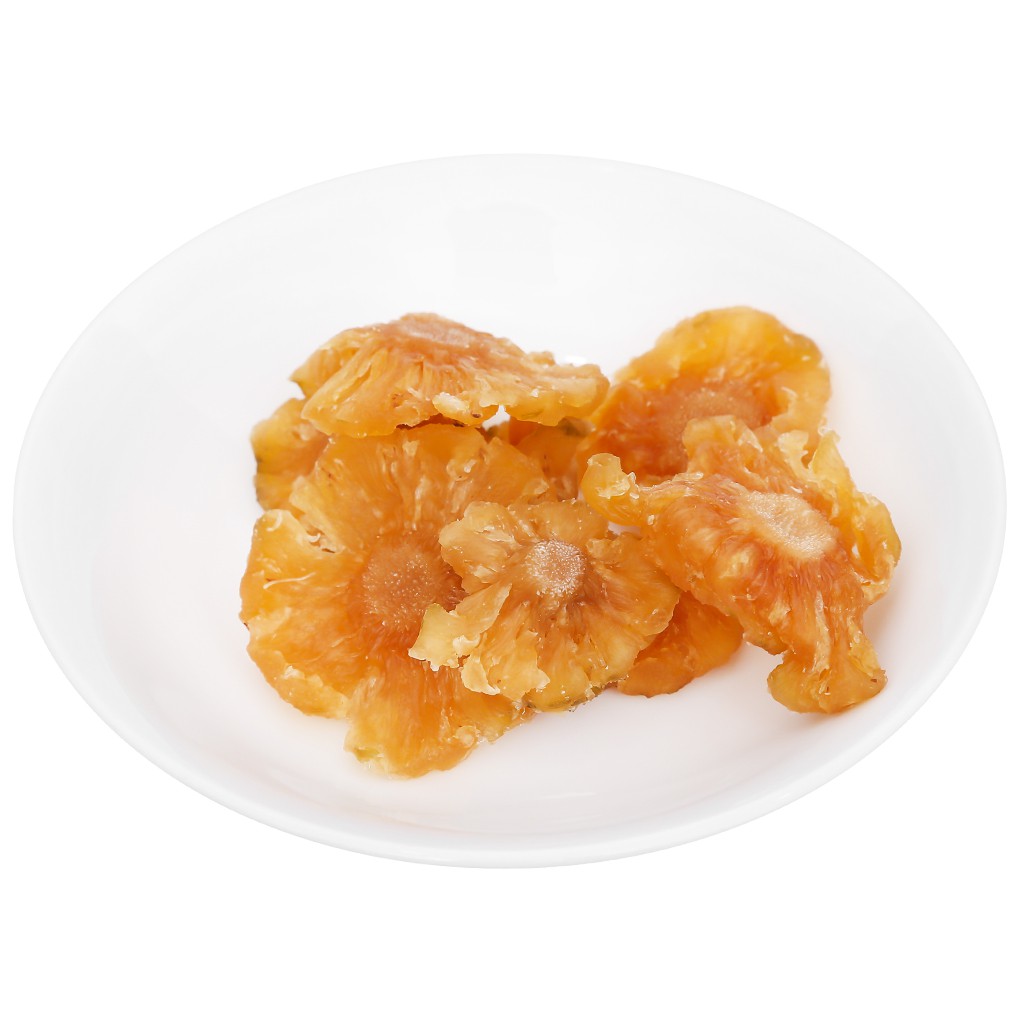 Thơm sấy dẻo Nonglamfood  túi 75g  | Healthy Snack | Ăn vặt văn phòng | Ăn vặt tốt cho sức khỏe | Ăn vặt xế chiều