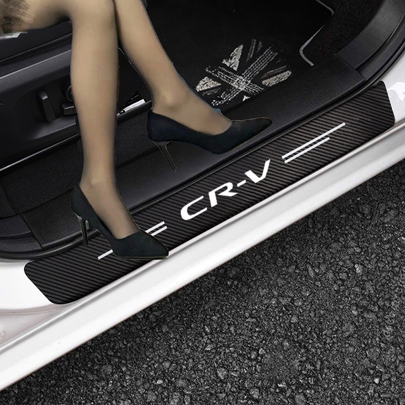 Bộ 4 Miếng Dán Trang Trí Xe Hơi Honda CRV CR V 2 3 4 5 2021 2020 2019 2018 2017 2016 2015 2014 2013 2012-2002