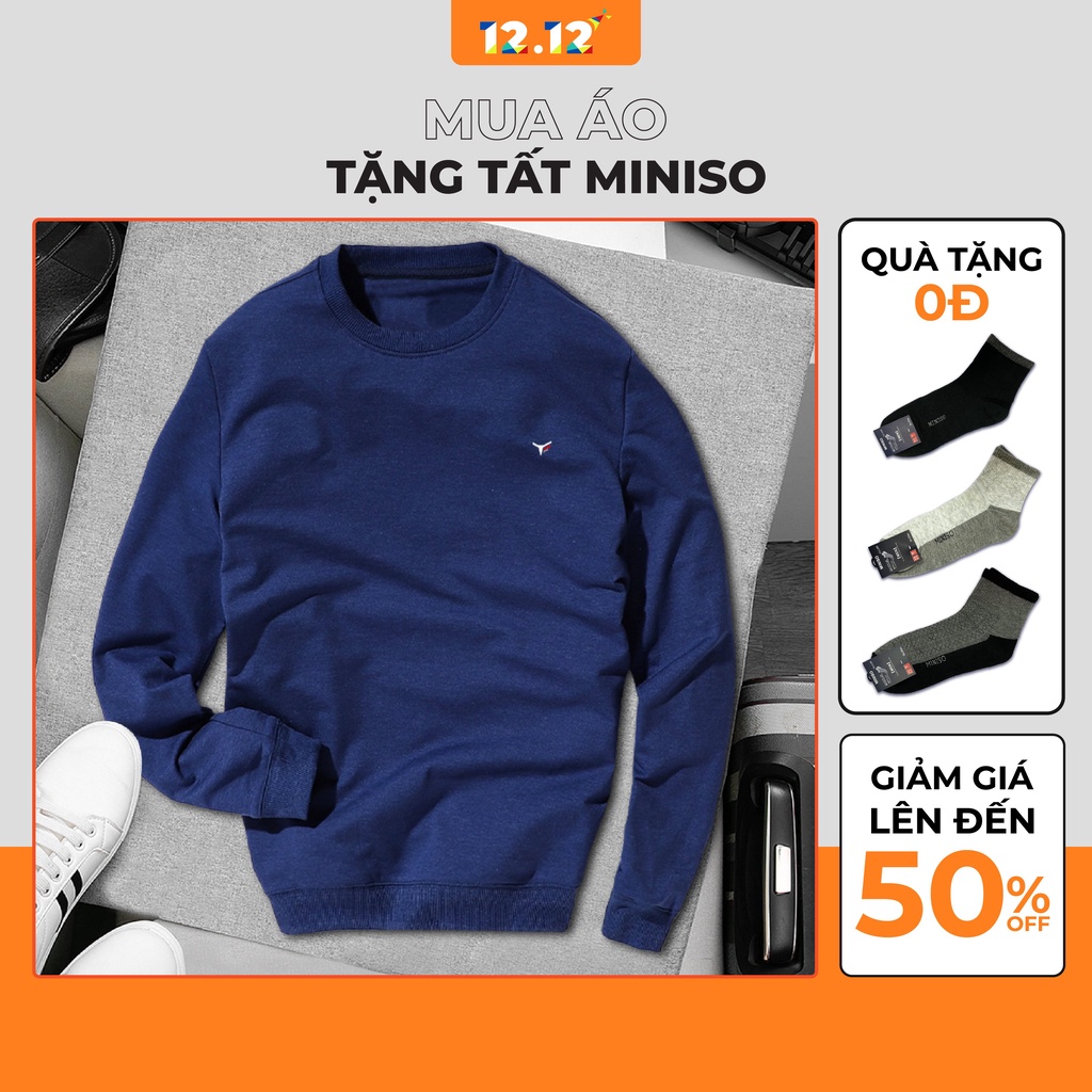 Áo Sweater Nỉ Nam Dài Tay Chất Nỉ Đẹp Không Bai Xù Vải Co Dãn Trẻ Trung MASOW2101 | BigBuy360 - bigbuy360.vn