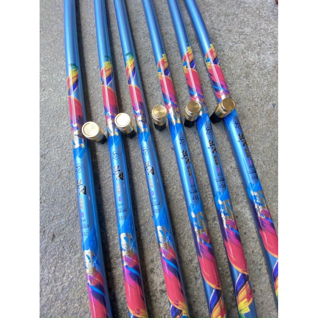 Cần Câu Tay Tứ Thiên Vương 6H Chất Liệu Cacbon Siêu Chất